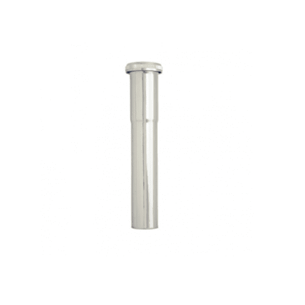 TUBO CON CEJA LAVABO CROMADO LATON COFLEX