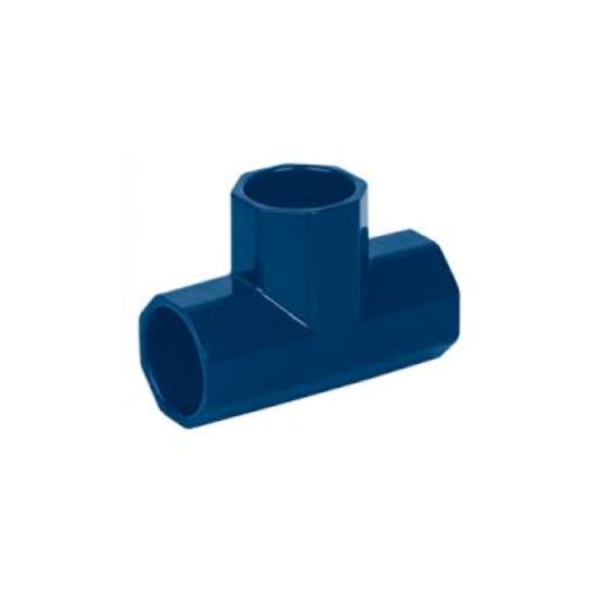TEE CPVC AZUL 1/2