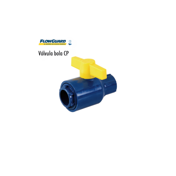 LLAVE PASO CPVC AZUL 1/2