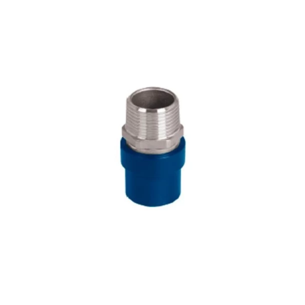 COPLE 704 CPVC AZUL INSERTO BRONCE 1 1/4