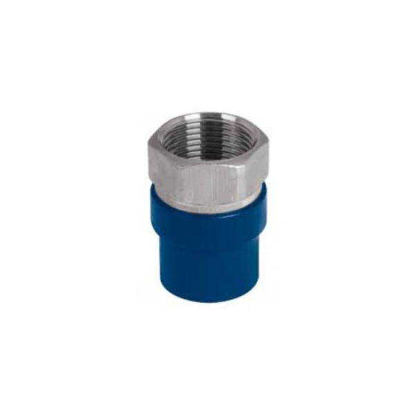 COPLE 703 CPVC AZUL INSERTO BRONCE 1