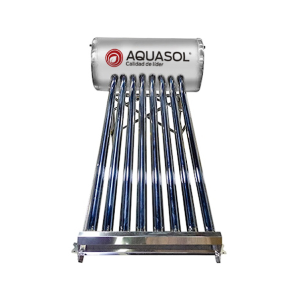 CALENTADOR SOLAR 8 TUBOS 66 LTS