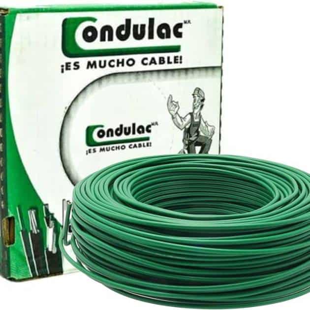 CABLE CONDULAC THW-LS 14  VERDE
